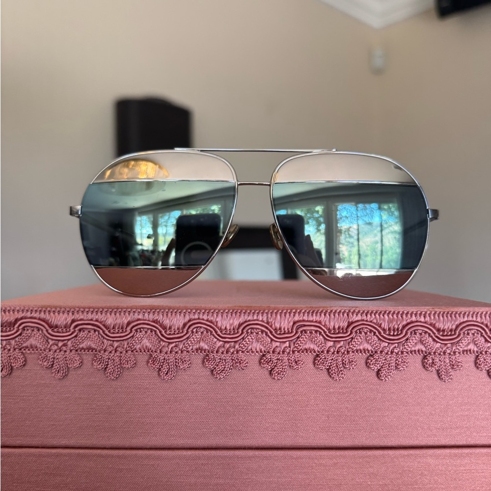 Dior Split Aviator Sunglasses - image 1